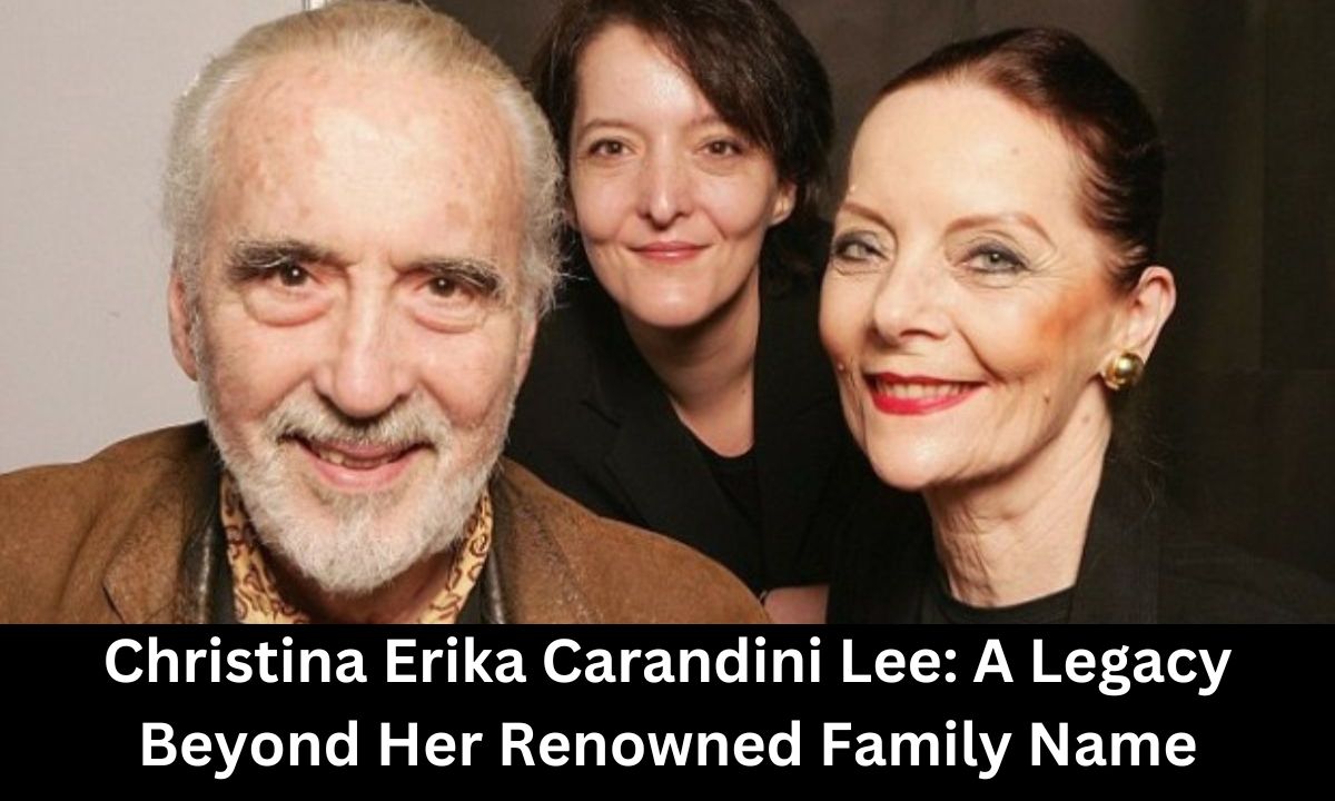 Christina Erika Carandini Lee: A Legacy Beyond Her Renowned Family Name