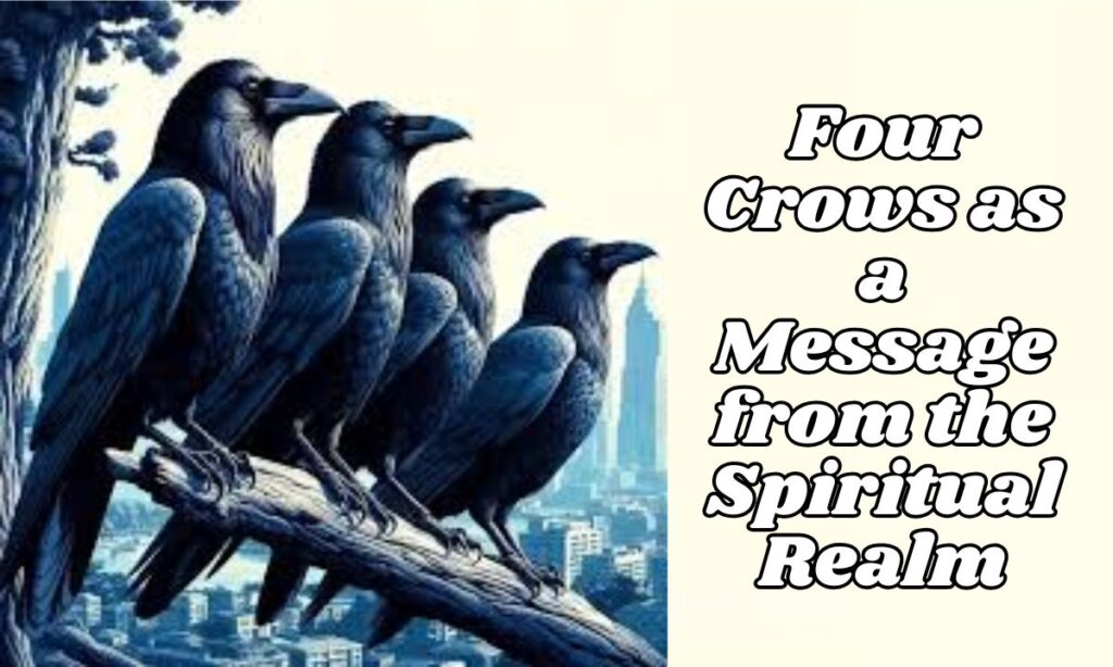 Four Crows as a Message from the Spiritual Realm